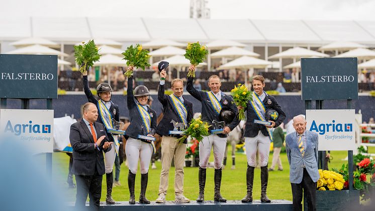 UPPDATERAD  TEXT & BILDER: Sverige försvarar vinsten i Agria Falsterbo Nations Cup 2025