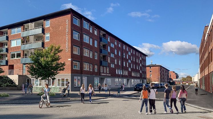 Räddningsmissionens Communityskola öppnar vid Opaltorget 