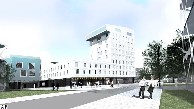 Clarion Hotel Air klar for avgang