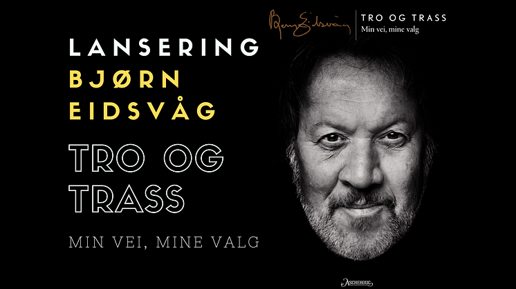 Boklansering og minikonsert med Bjørn Eidsvåg 