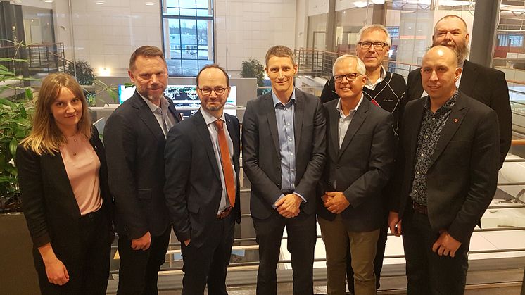 ​Infrastrukturministern besöker Green Cargo i Hallsberg