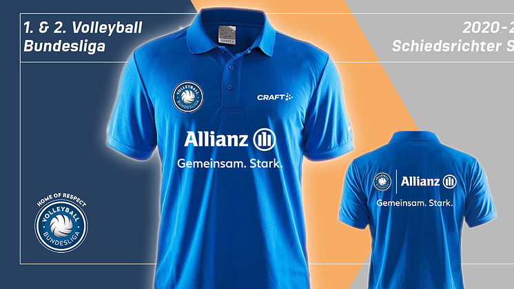Die Schiedsrichter und Schiedsrichterinnen der Volleyball-Bundesliga werden ab der Saison 2020 von Craft Sportswear ausgerüstet.