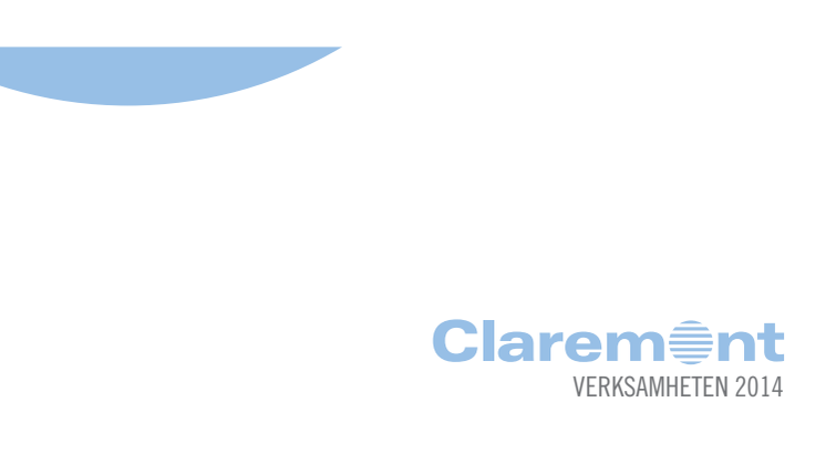 Claremont Verksamhetsberättelse 2014