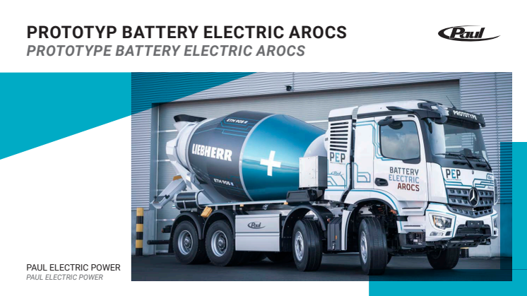 Paul electric Power: Battery Electric Arocs Datenblatt