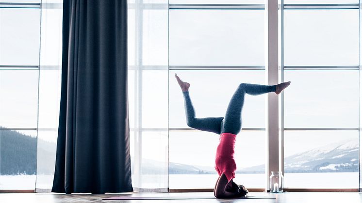 Yogafestival lockar med lugn i fjällen