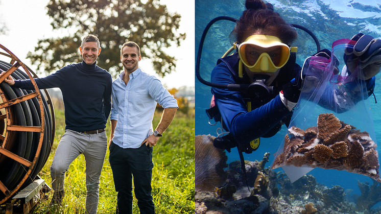 Innovative Swedish fish farm and young Colombian coral researcher show that sustainable aquaculture is scalable – awarded the WIN WIN Gothenburg Sustainability Award & WIN WIN Youth Award 2022
