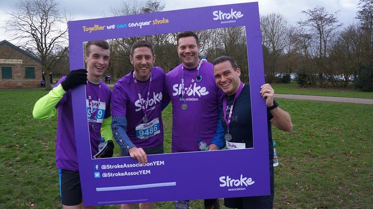 ​Derby runners race to fundraising success for the Stroke Association