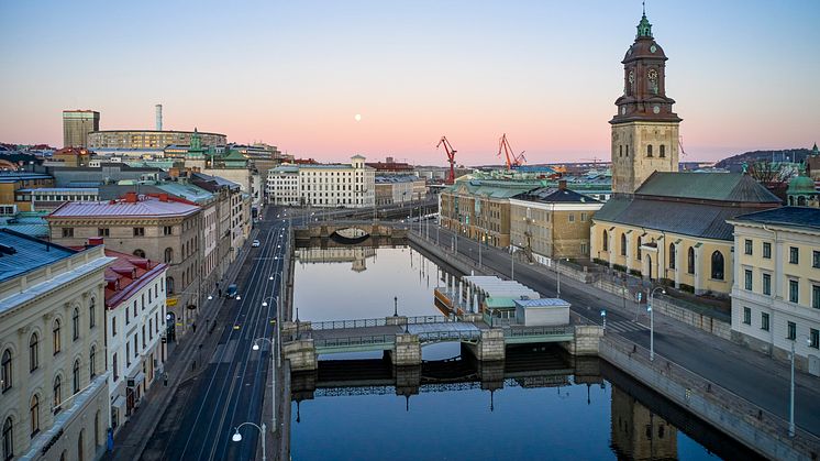 I dag släpps den första filmen i serien ”Det speciella med Göteborg” som handlar om Göteborgs historiska stadskärna. Foto: Ulf Celander.