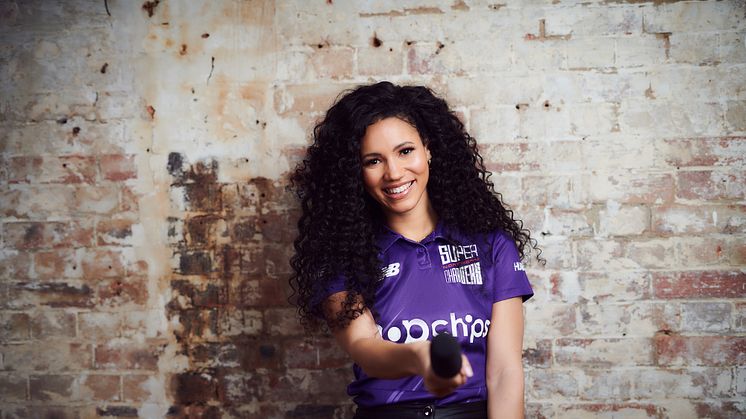 Presenter Vick Hope is supporting the campaign as a mentor