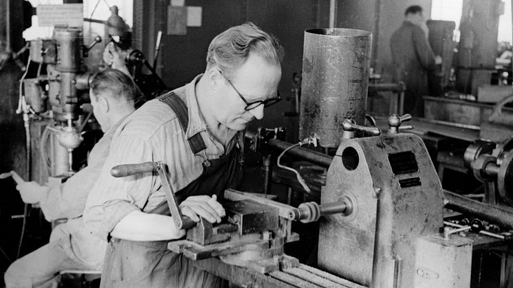 NK verkstad 1954 metallverkstaden Sörmlands museum