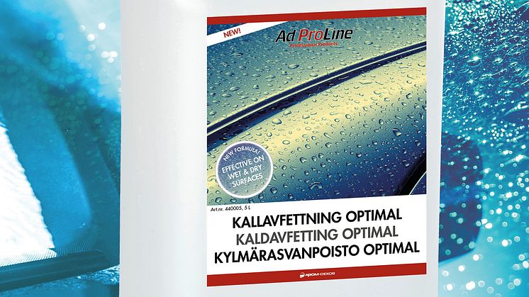 AdProLine® Kallavfettning Optimal