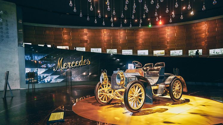 Oldtimer Mercedes Benz museet 