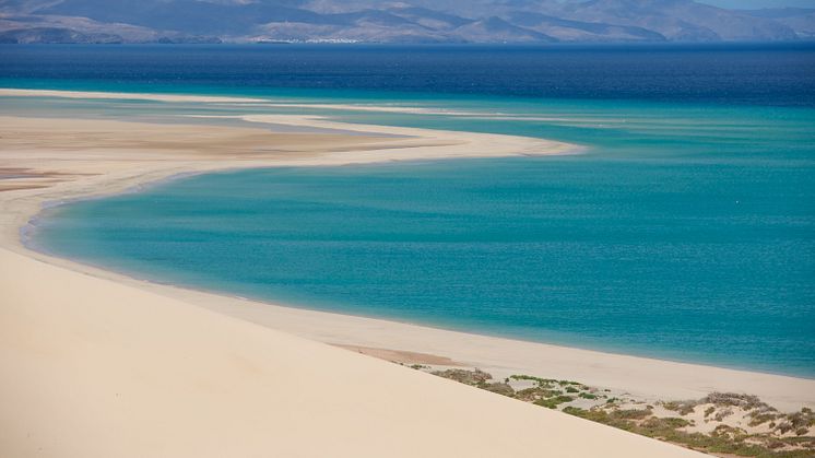 Playa de Matorral på Fuerteventura