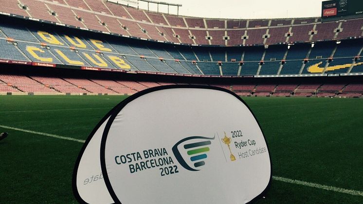 Costa Brava - Barcelona 2022 Ryder Cup Host Candidate at Camp Nou, Catalonien