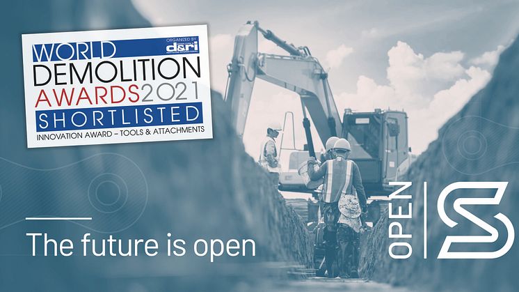 Open-S für den Innovationspreis auf dem World Demolition Summit 2021 nominiert