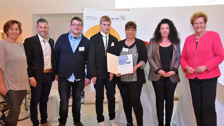 Franchisepartner Tim und Daniela Lorenz erhalten Inklusionspreis der saarländischen Regierung