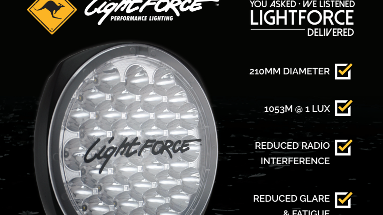 Produktblad Lightforce Genesis LED