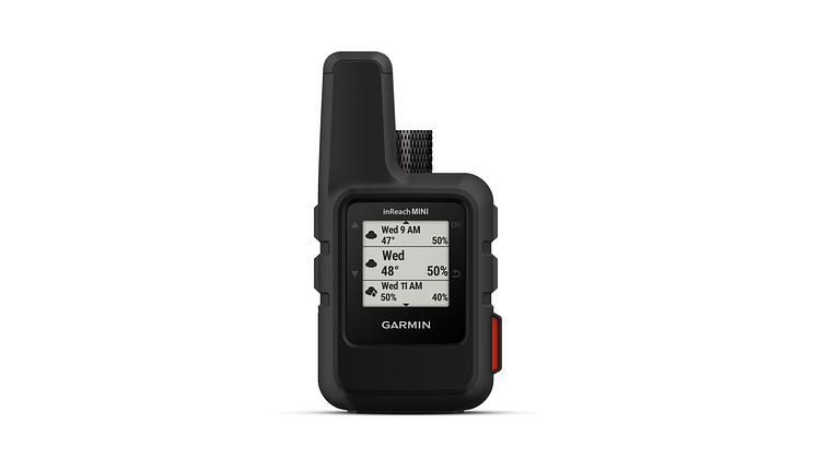 Garmin inReach black front