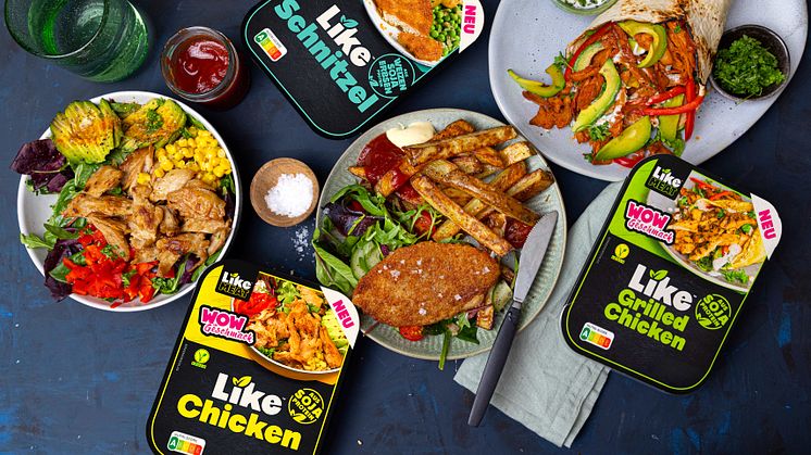 LikeMeat WOW all products with packaging 