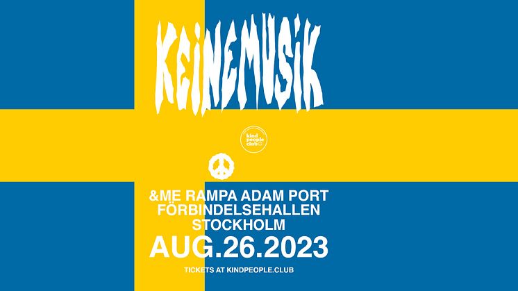 Superheta Keinemusik till Sverige för första gången någonsin!
