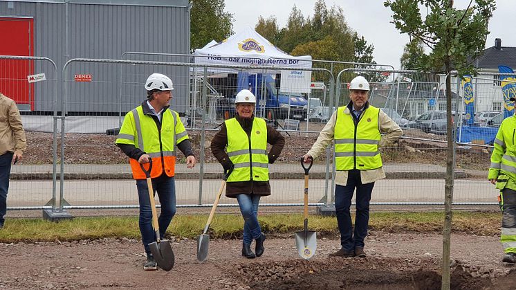 Nu börjar HSB Östergötland bygga brf Cyklisten i Motala