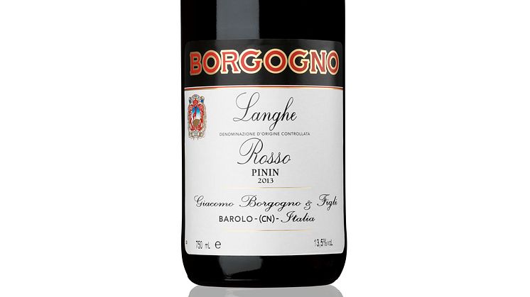 Äntligen premiär för Borgogno Langhe Rosso Pinin!