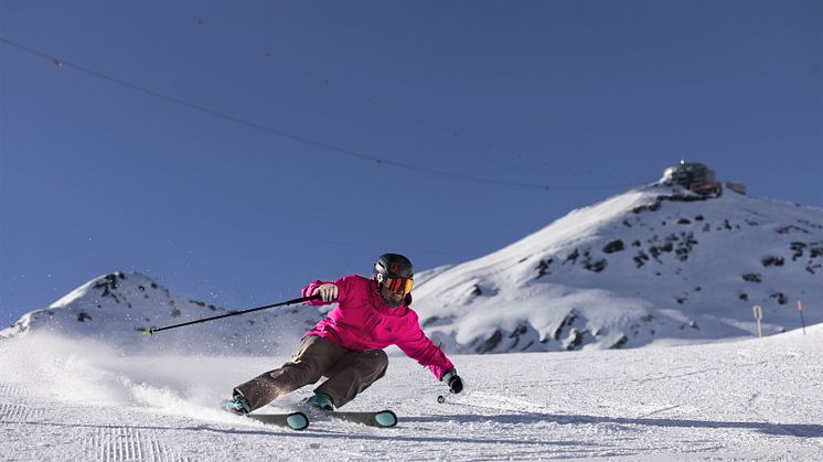 Skifahrer Engetal