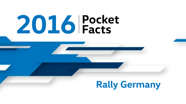 Pocket facts Rally Germany 2016
