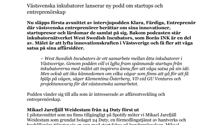 PM Västsvenska inkubatorer lanserar ny podd om startups och entreprenörskap.pdf