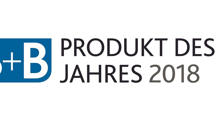 B+B PRODUKT DES JAHRES 2018