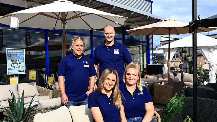 Das Team aus Bingen mit unserer ukrainischen Kollegin Alina (vorn links)