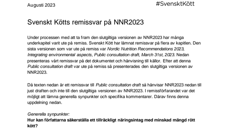 Svenskt Kötts remissvar på NNR2023.pdf