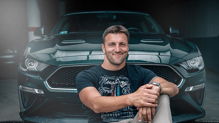 Kiss Gergely és a Ford Mustang Bullitt