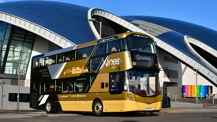 Go North East trials UK’s first 6-cylinder bus as part of £5million investment