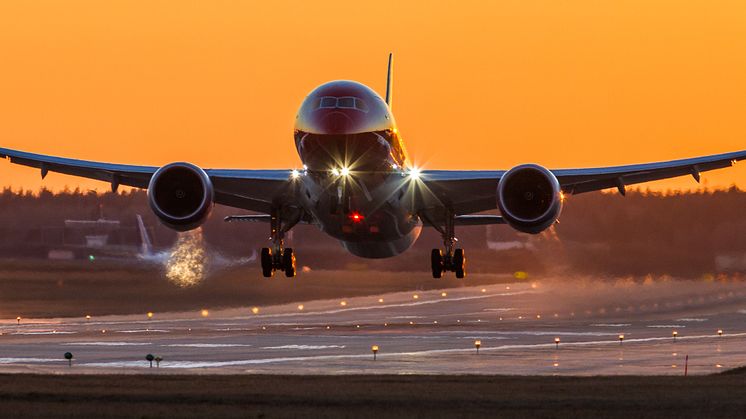 Första direktflyget mellan Stockholm och Puerto Rico i Karibien är i luften