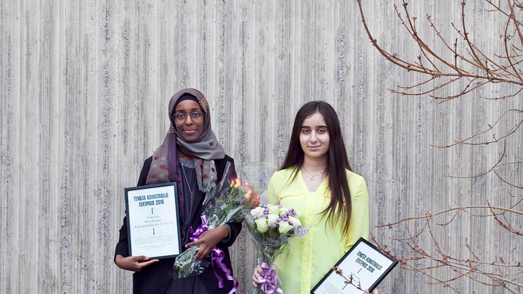 Första- och andrapristagare: Mona Monasar och Evin Cherif