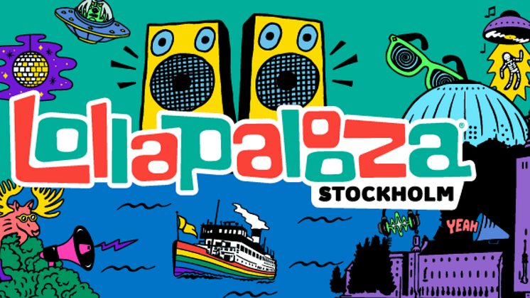 EN AV VÄRLDENS STÖRSTA FESTIVALER – LOLLAPALOOZA – TILL SVERIGE 2019!