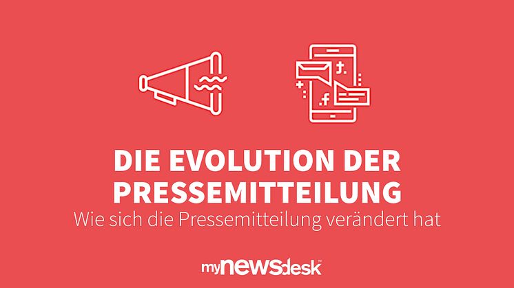 Die Evolution der Pressemitteilung