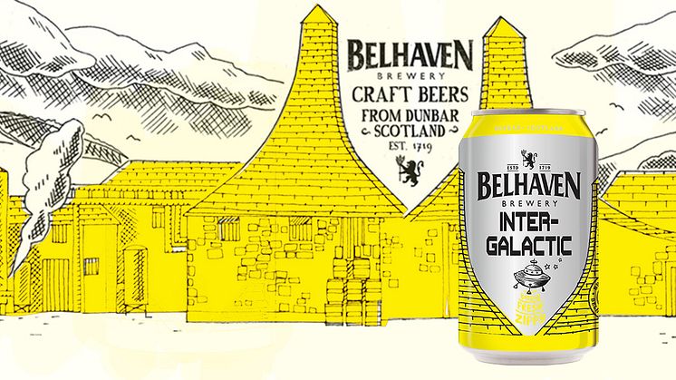 Belhaven Intergalactic – torrhumlad skotsk lager släpps på Systembolaget 1 mars