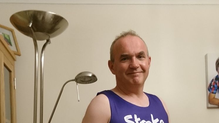 Tewkesbury runner goes the extra mile for the Stroke Association