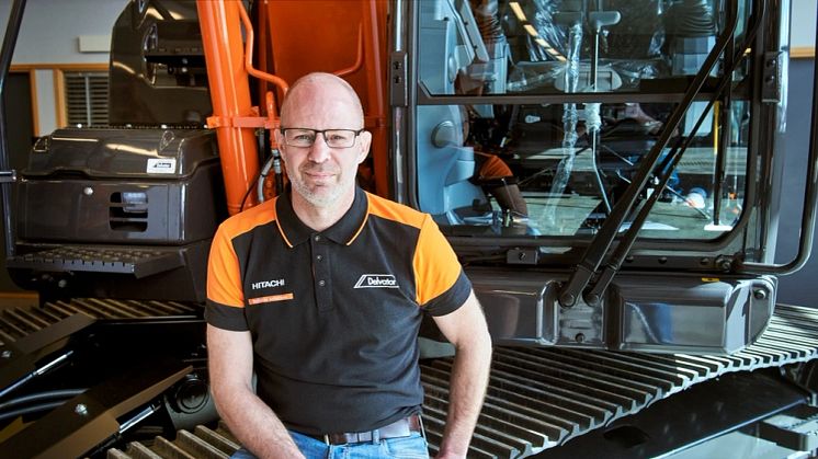 Andreas Dennerman, ny verkstadschef på Delvator AB i Arlanda Stad