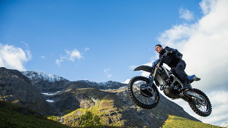 Tom Cruise gjorde kanskje sitt livs stunt på Helsetkopen @Paramount Pictures