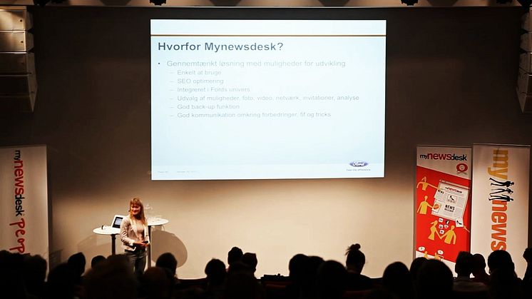 Mynewsday 2011-København: Hvordan arbeide effektivt med Mynewsdesk, Ford case