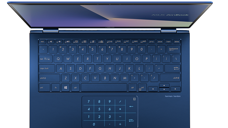 ASUS ZenBook Flip 13_UX362_Royal Blue_NumberPad