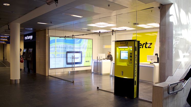 Hertz  Oslo S får BilPool som produkt