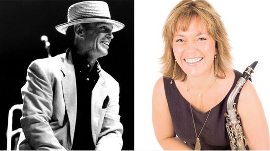 Jazzlegenden Georgie Fame kommer till Kalmar tillsammans med Amanda Sedgwick.