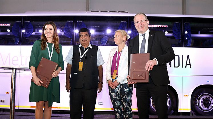 Swedfund and Scania invest in Indian biogas