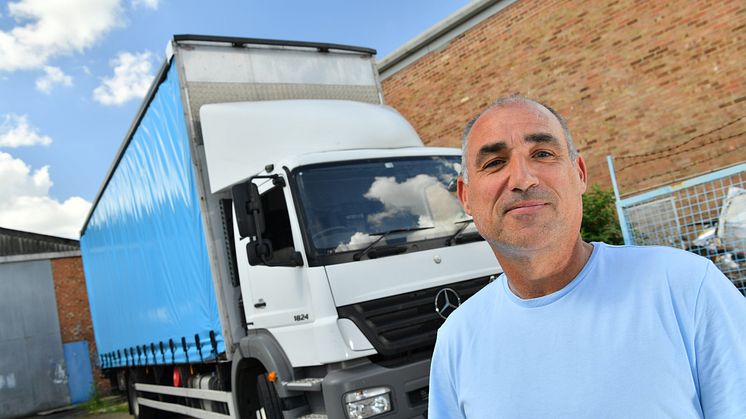 Kevin Gibson, business owner K Gibson Transport