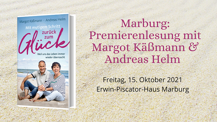 Premierenlesung mit Margot Käßmann und Andreas Helm in Marburg