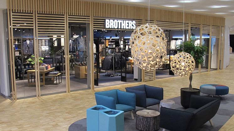 Brothers öppnar butik i nya Avion Shopping 